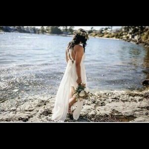 Free People NWT Strong Statement Maxi Dress Size M.